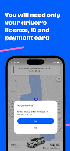 RideNow - carsharing Capture d'écran 3