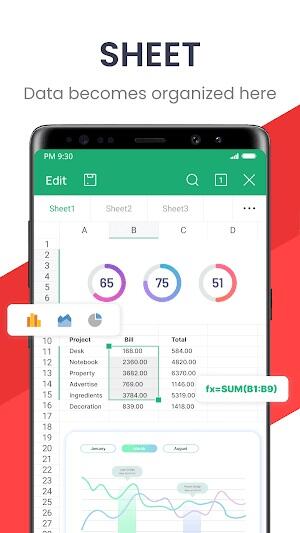 WPS Office Captura de pantalla 3