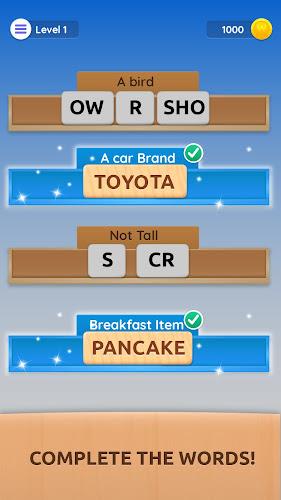 Word Jigsaw: Brain Teaser ဖန်သားပြင်ဓာတ်ပုံ 1