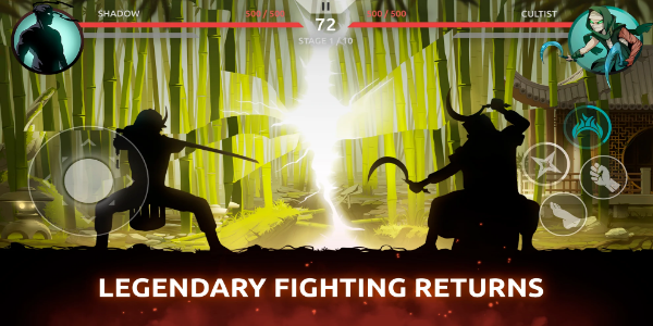 Schermata Shades: Shadow Fight Roguelike 0