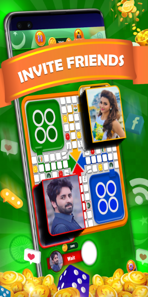 India vs Pakistan Ludo Online Captura de tela 2