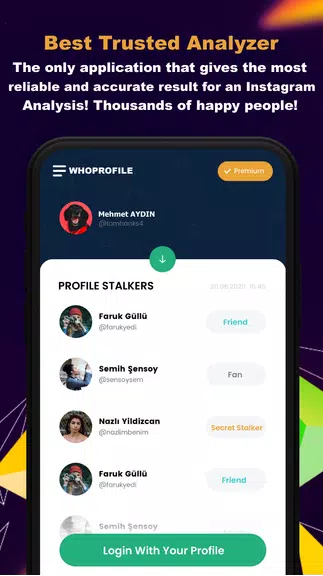 WProfile-Who Viewed My Profile Captura de tela 1
