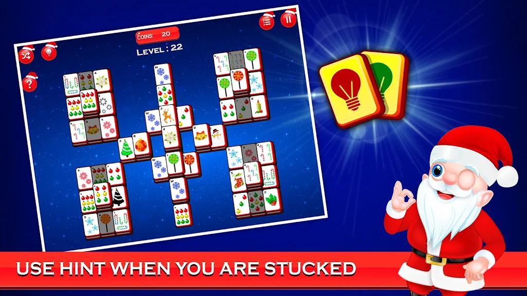 Mahjong Deluxe - Christmas Fun Screenshot 3