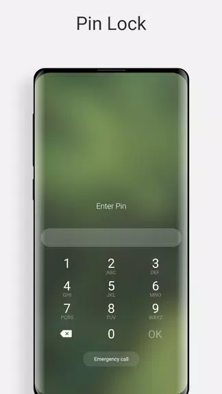 Modern Mi style Lock Screen ဖန်သားပြင်ဓာတ်ပုံ 2