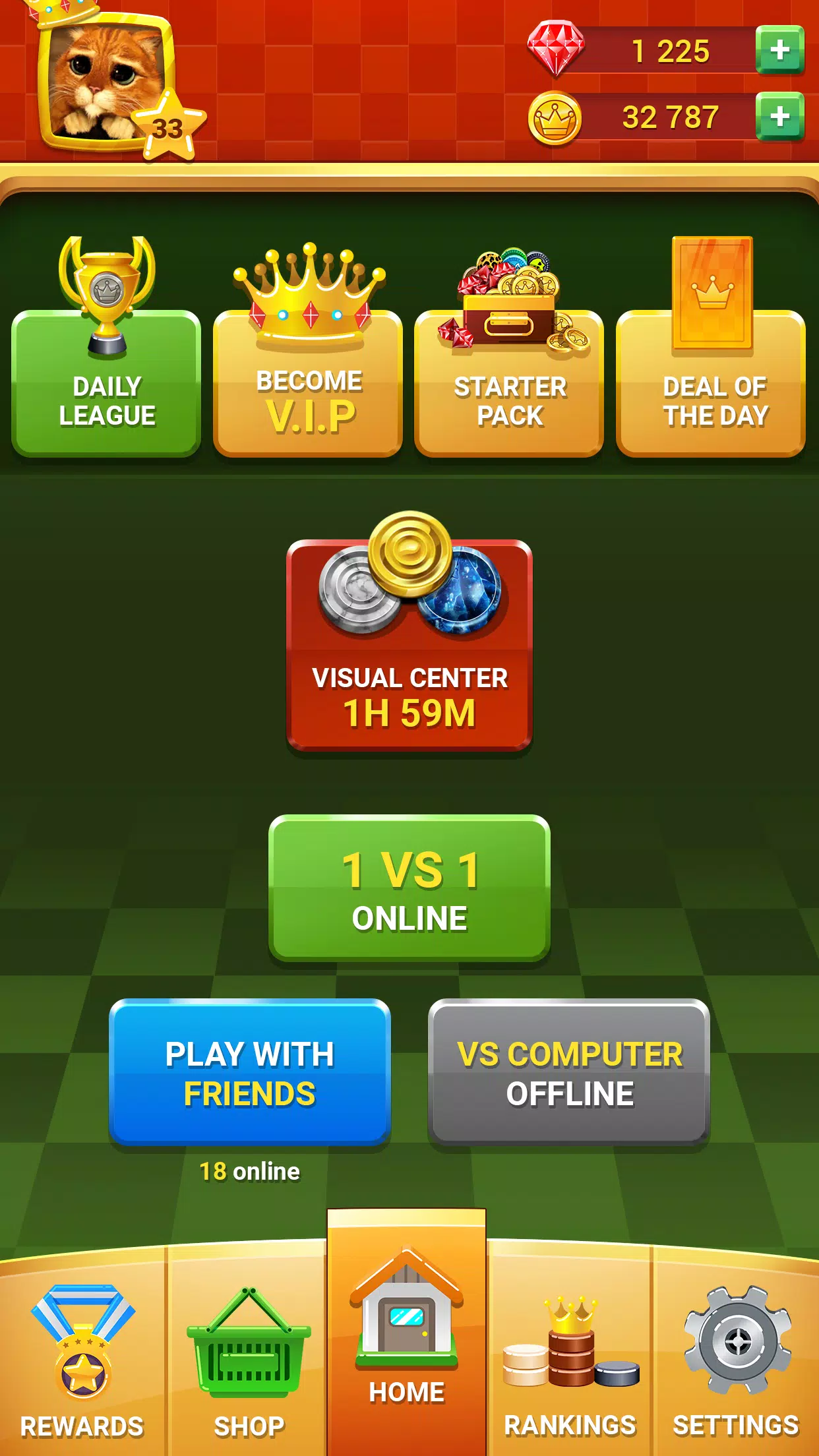 Checkers - Online & Offline应用截图第1张