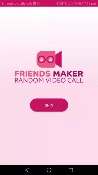 Friends Maker - Random Video Call Capture d'écran 1