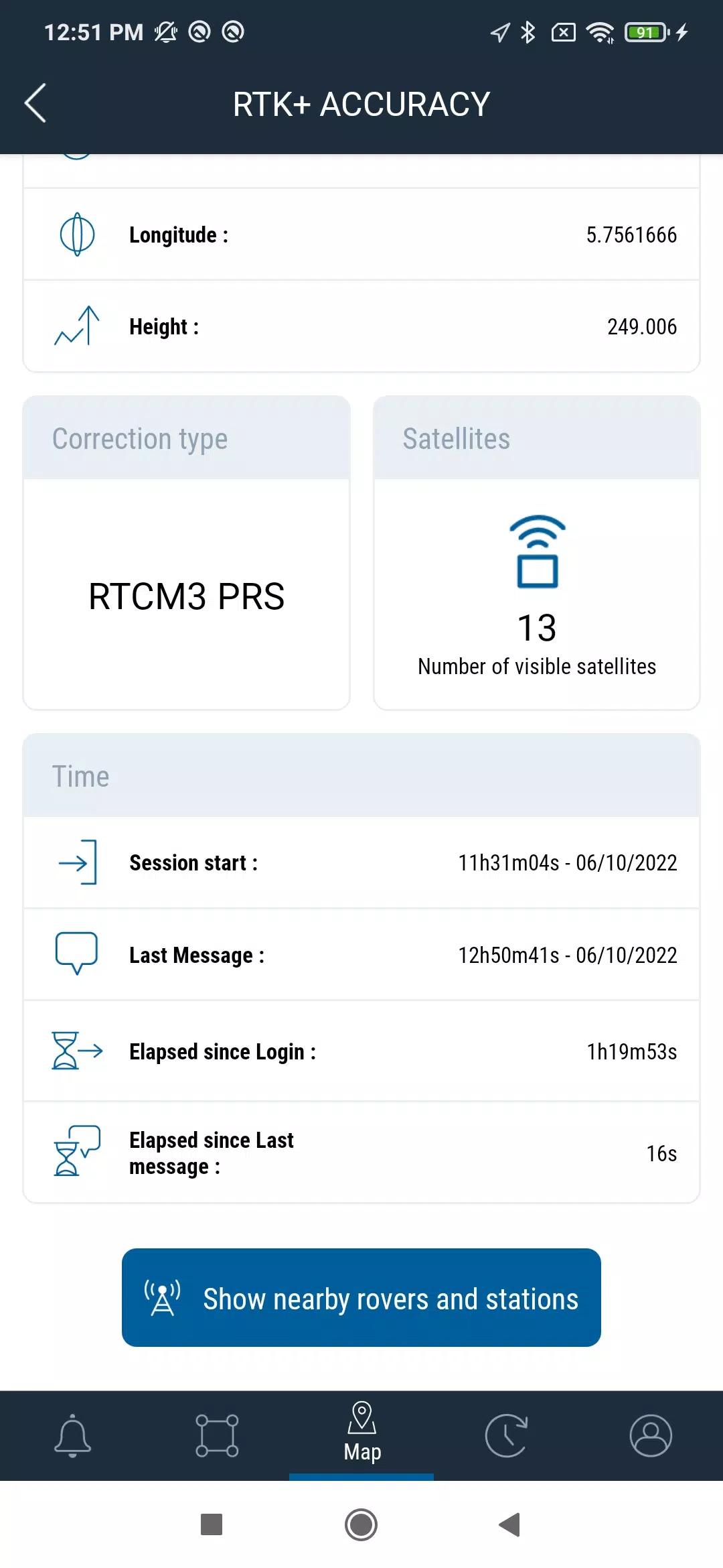 Raven RTK+ ACCURACY স্ক্রিনশট 3