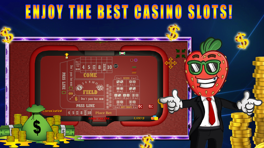 Virtuelles Casino - Craps Spiel Online Tangkapan skrin 1