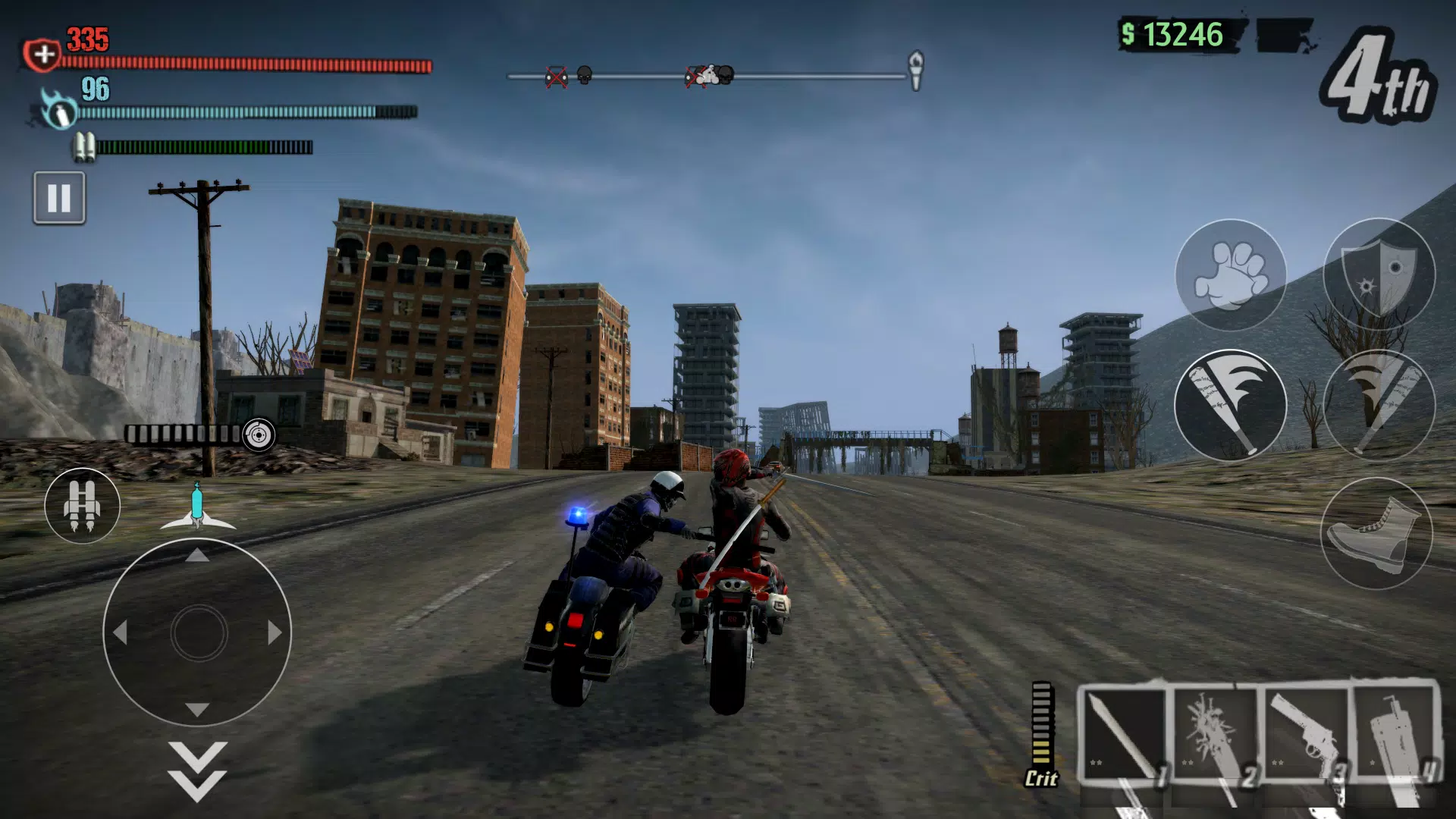 Road Redemption Mobile 스크린샷 1