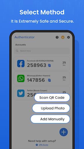 Authenticator App (MOD) Captura de pantalla 2