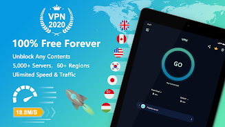 Free VPN Super™ -Fast & Secure Captura de tela 1