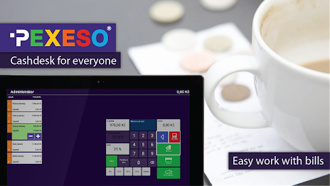 Cash register PEXESO POS Screenshot 1