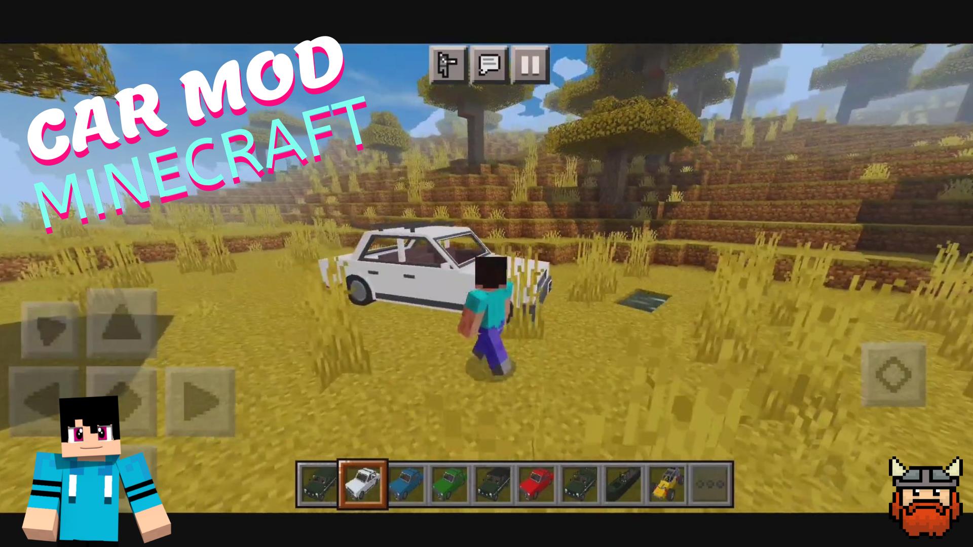 Cars Mod for Minecraft PE Schermafbeelding 1