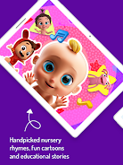 KIDSY Baby Kids Nursery Songs Captura de tela 2