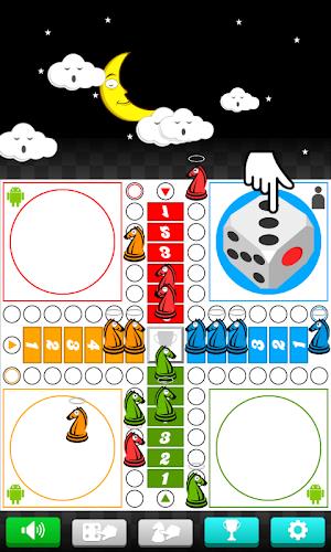 Parcheesi - Horse Race Chess Tangkapan skrin 1