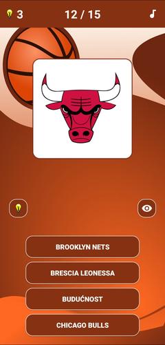 Schermata Basketball Logo Quiz 0