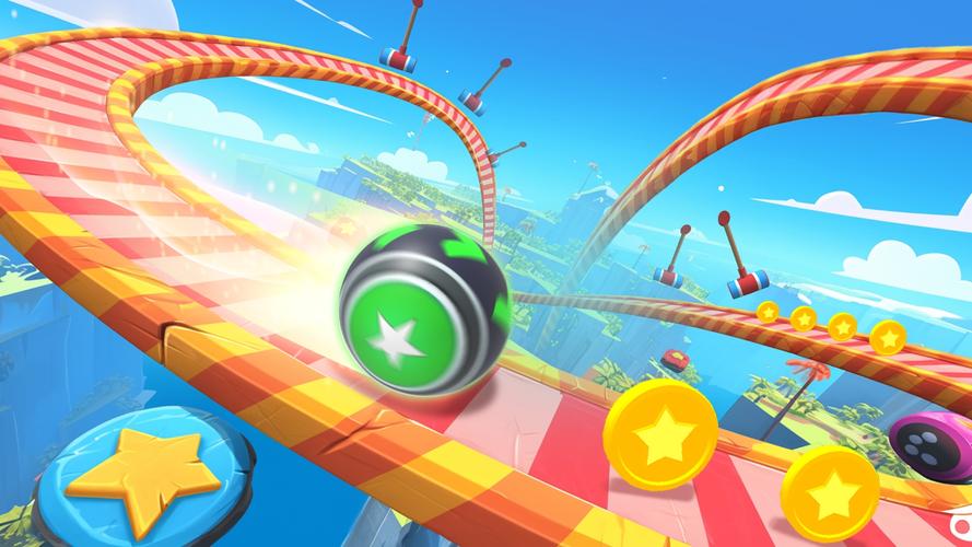 3D Super Rolling Ball Race ภาพหน้าจอ 2