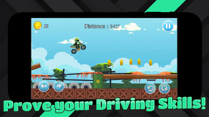 Schermata Moto Hero Challenge Mod 1