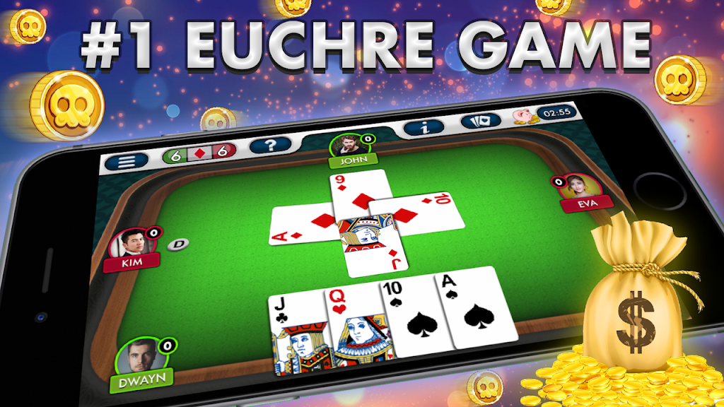 Euchre Plus Captura de tela 0