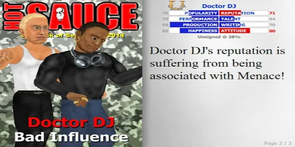 Schermata Popscene 1