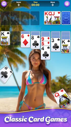 Solitaire - Passion Card Game ဖန်သားပြင်ဓာတ်ပုံ 1