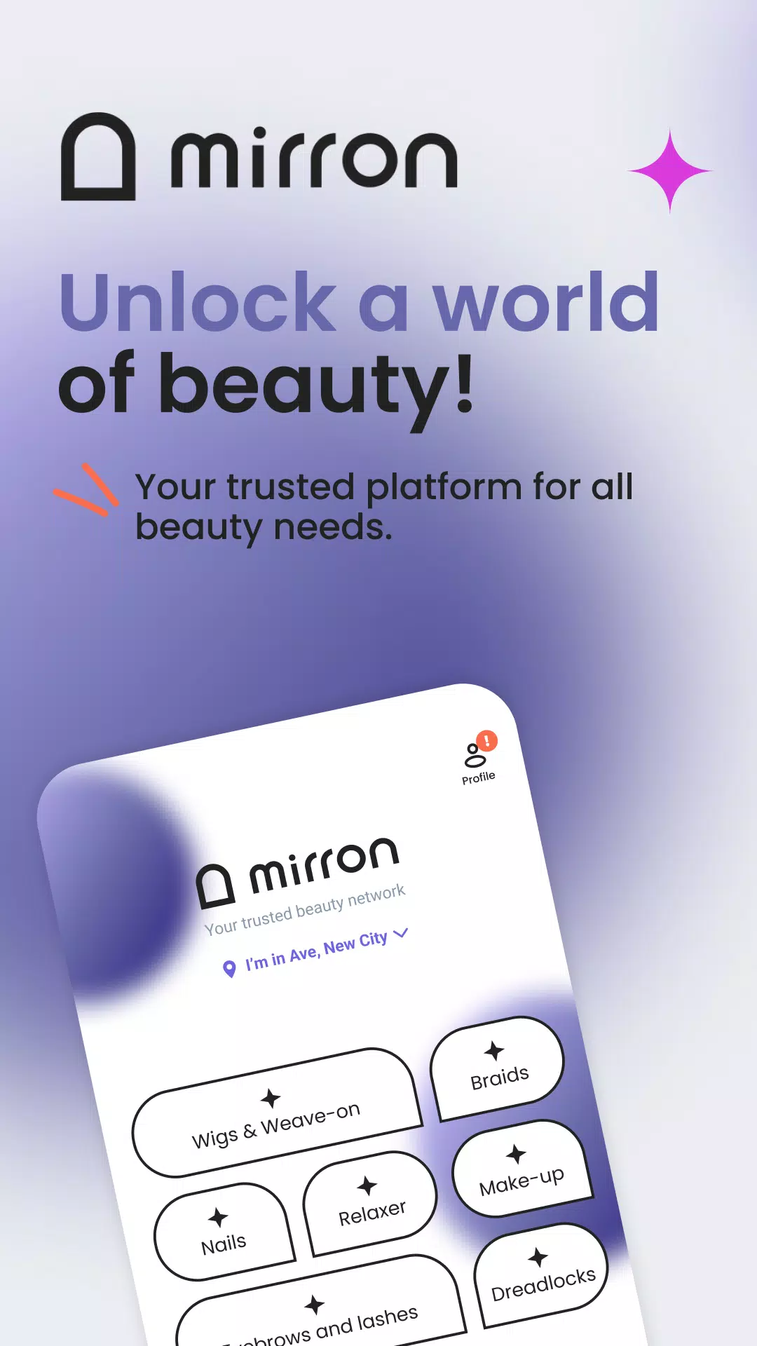 Mirron: Explore Beauty Nearby Скриншот 0