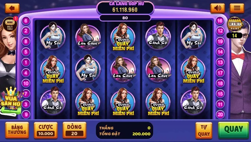 VinVip - No Hu, Xeng, Slots phat loc স্ক্রিনশট 2