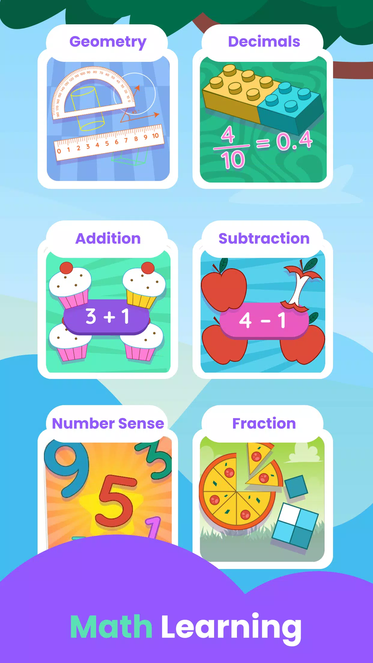 SKIDOS Preschool Learning Game Скриншот 1