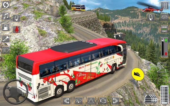 Uphill Offroad Bus Simulator Captura de tela 0