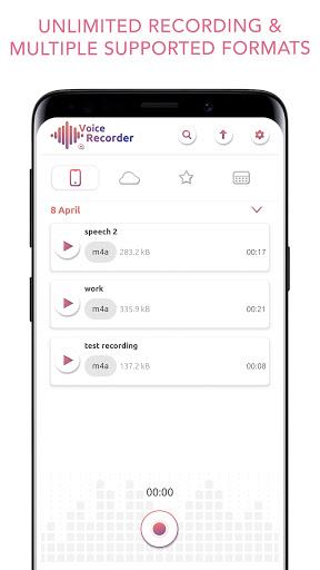 Voice Recorder and Editor App Screenshot 0