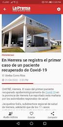 Diario La Prensa Captura de tela 1