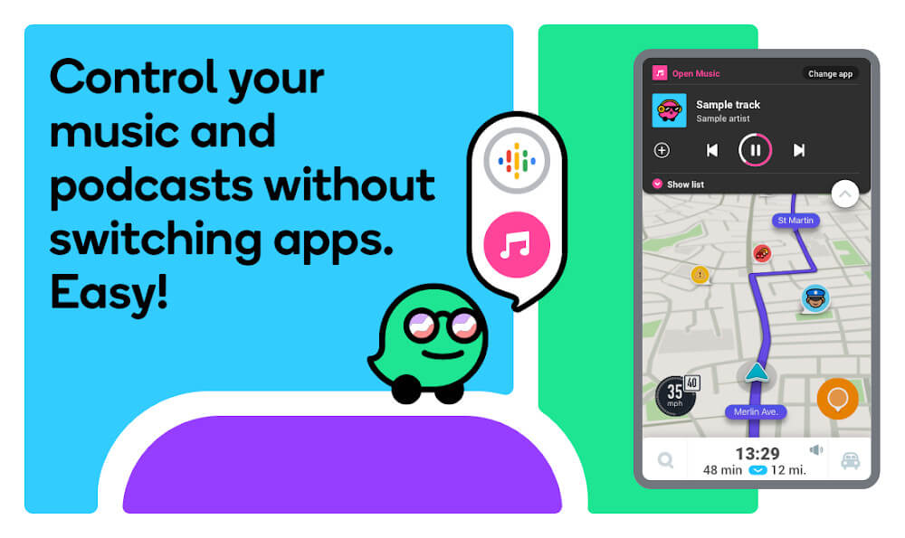 Waze Mod Ảnh chụp màn hình 2