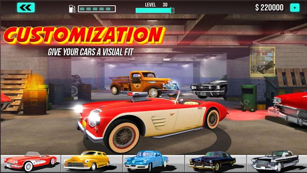 Classic Car Games Race America Mod Zrzut ekranu 3