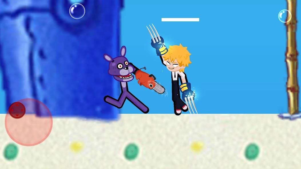 Clash of Stickman: Fight Game Mod Schermafbeelding 0