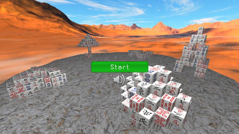 Mahjong Cubic 3D स्क्रीनशॉट 0