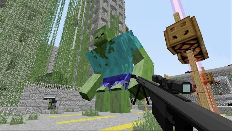 Minecraft: Zombie and Mutant Capture d'écran 2