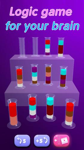 Water Sort Puzzle Color Tubes Capture d'écran 0