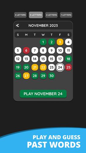 Wordling: Daily Word Challenge スクリーンショット 2