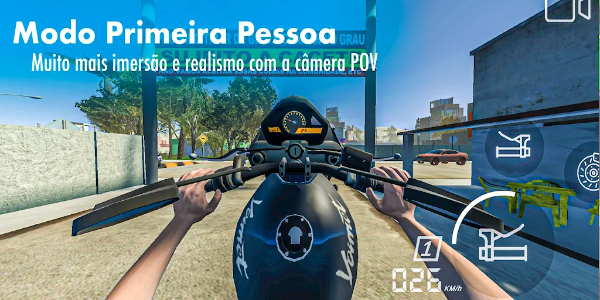 Wheelie City: Bike Wheelie Schermafbeelding 1