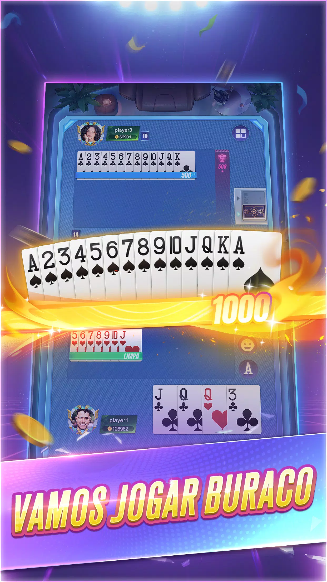 Golden Truco: Domino&Buraco স্ক্রিনশট 2
