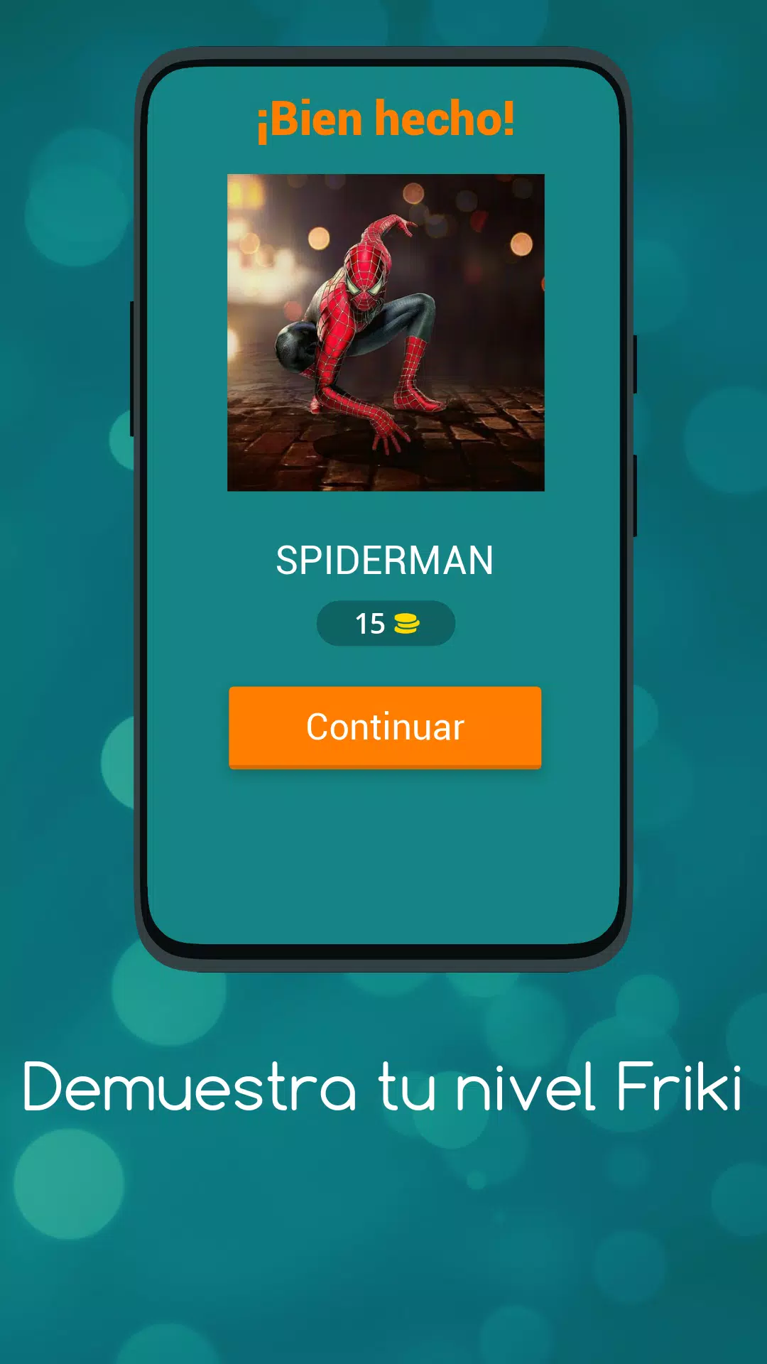 Schermata Friki Quiz: Demuestra tu nivel 1