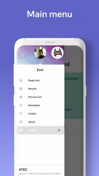 Autism Evaluation Checklist應用截圖第0張