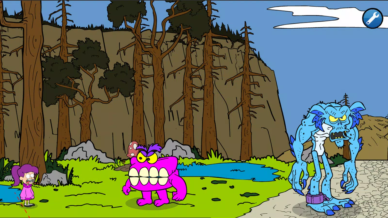 Gravity Forest Saw Trap Captura de tela 0