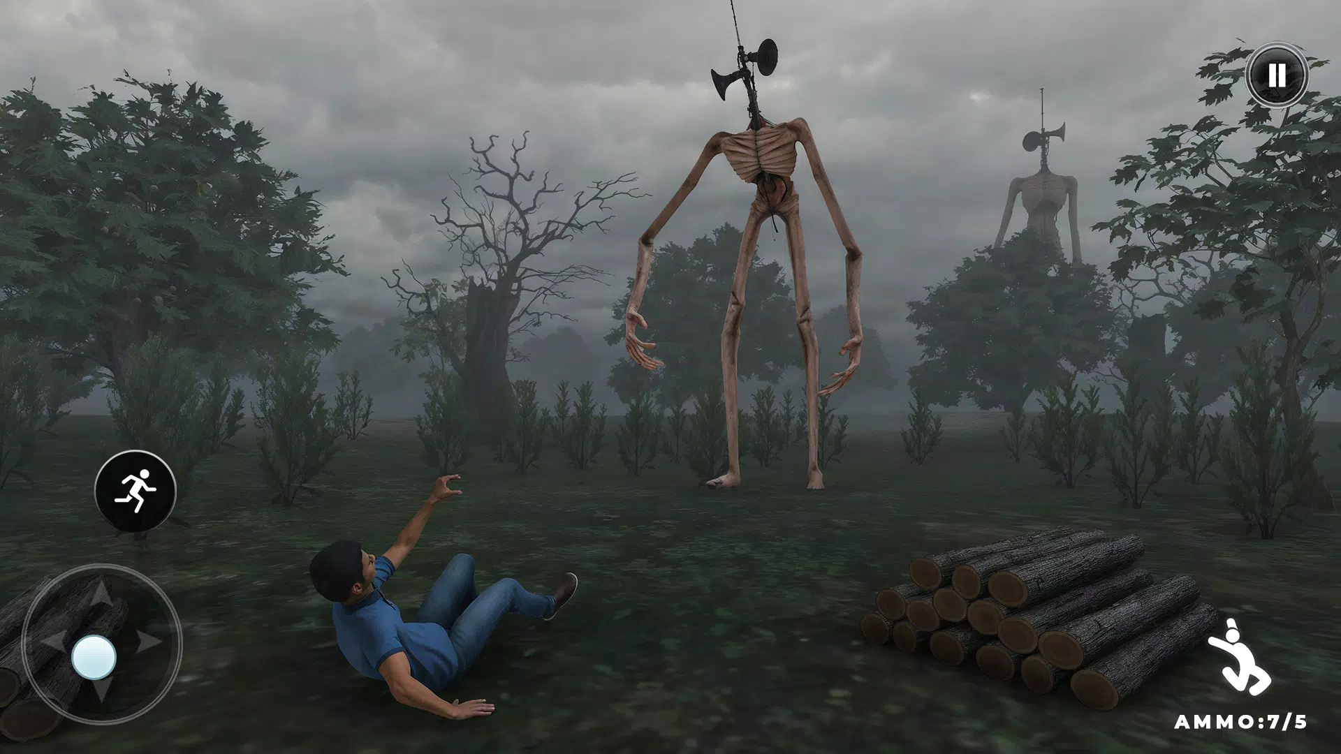 Scary Siren Head Big Monster Screenshot 1