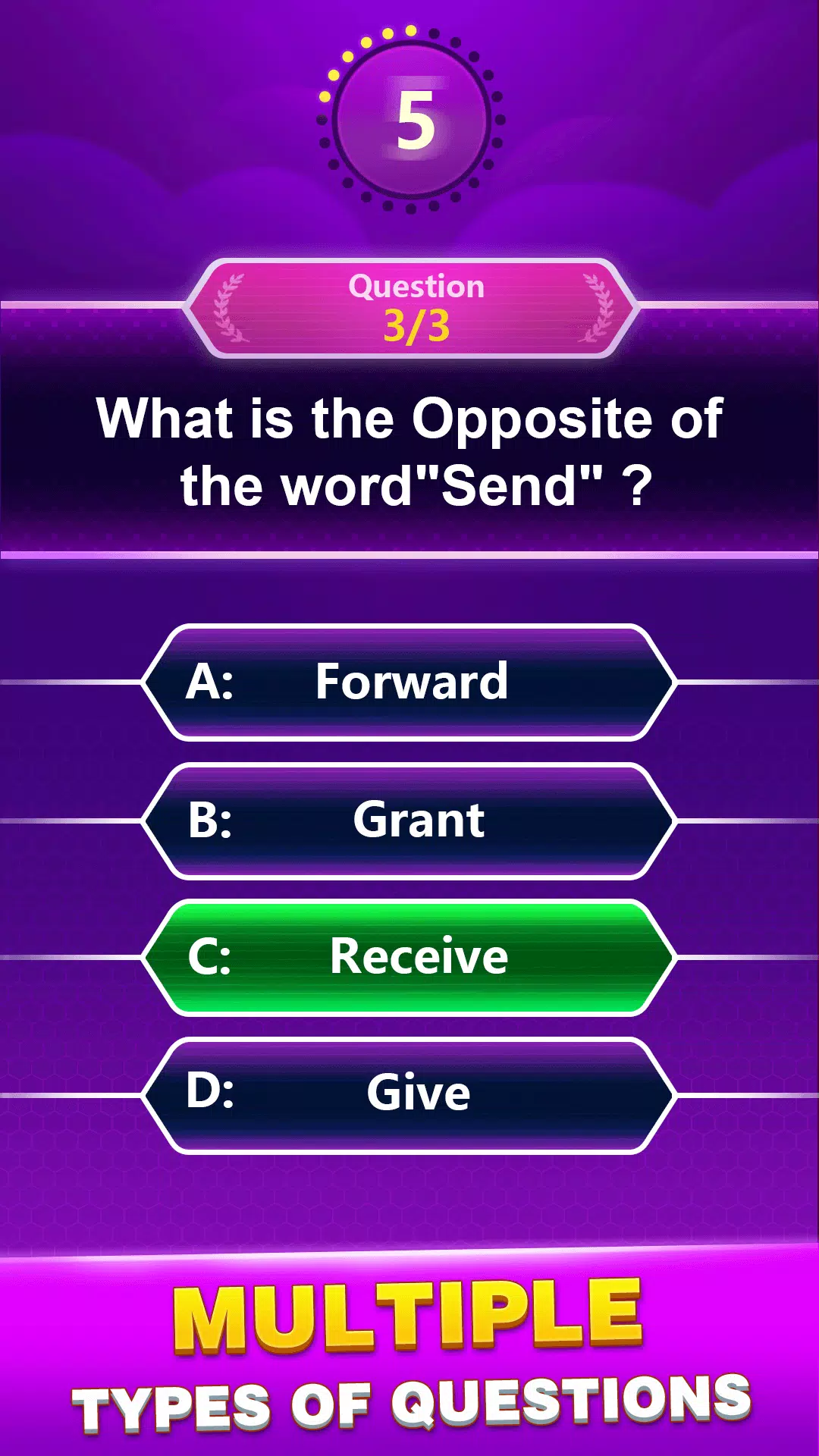 Spelling Quiz Screenshot 2