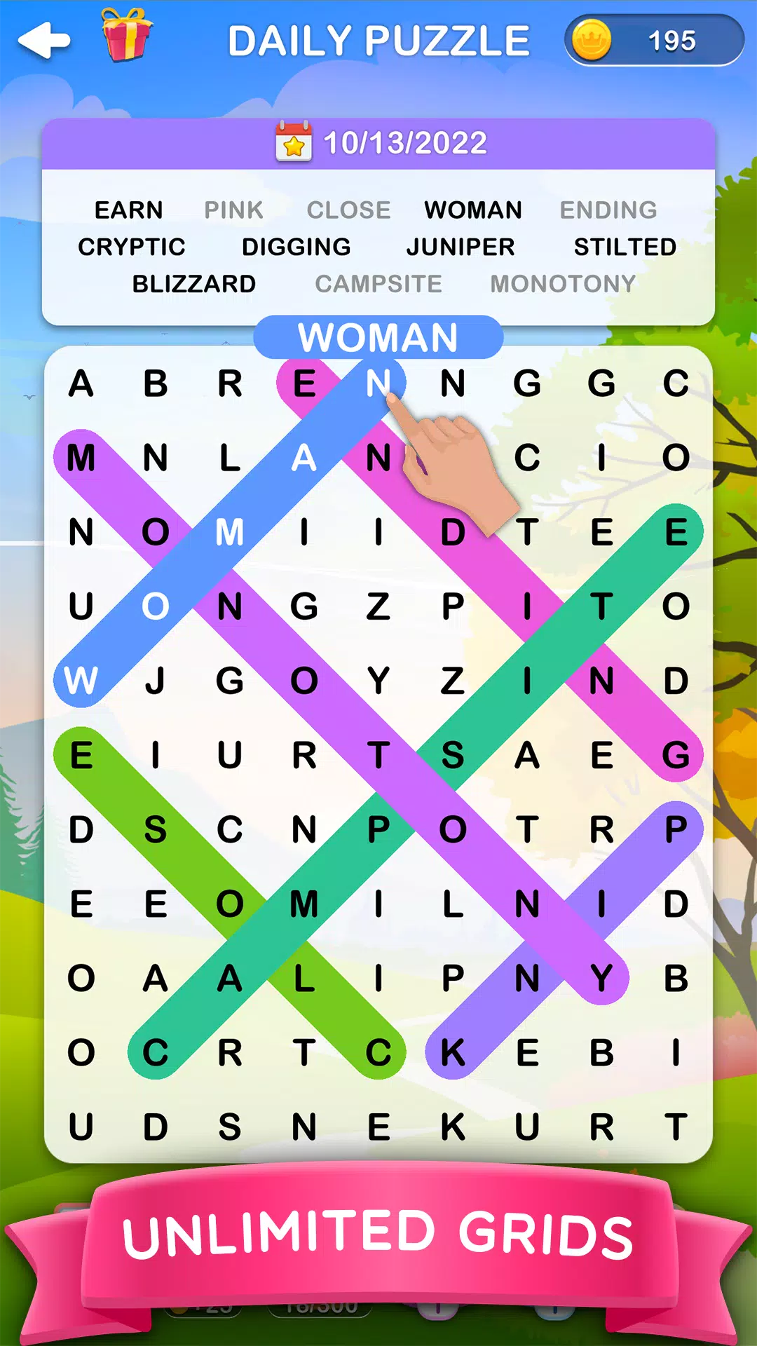 Word Search 2 Captura de tela 2