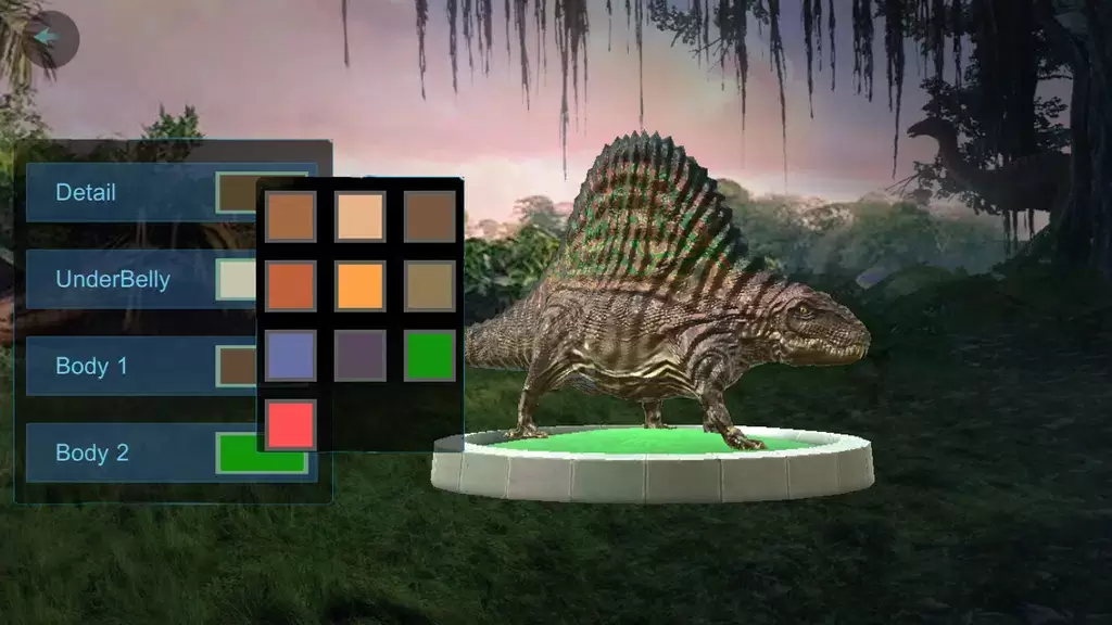 Dimetrodon Simulator Captura de tela 1