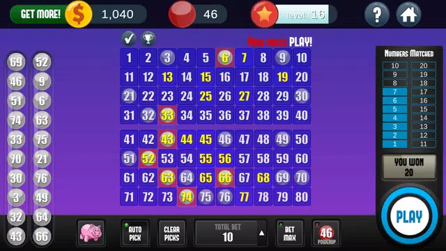 A Keno Game স্ক্রিনশট 3