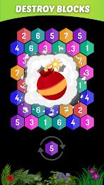 Merge Hexa - Number Puzzle Zrzut ekranu 3