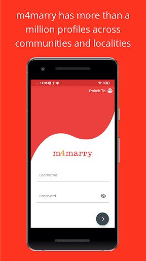 M4marry - South indian matrimony ภาพหน้าจอ 1